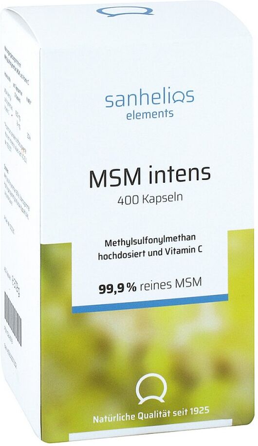 Sanhelios Msm Kapseln intens 1600 mg