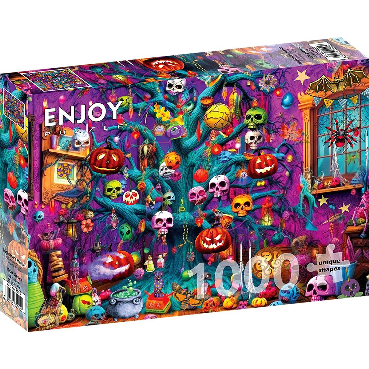 Enjoy Puzzel Nightmare Manor met 1000 stukjes