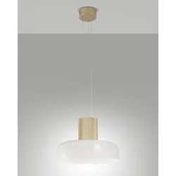 Fabas Luce Lunar Pendelleuchte 3800-40-102 Weiß IP20