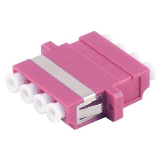 Shiverpeaks -BASIC-S--LWL-Verbinder, LC-LC, Quad, violett (Netzwerk Kupplung) (BS07-60043)