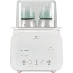 Cangaroo Flaschenwärmer 4 in 1 Tummy Erwärmen Aufwärmen Auftauen Sterilisieren weiß