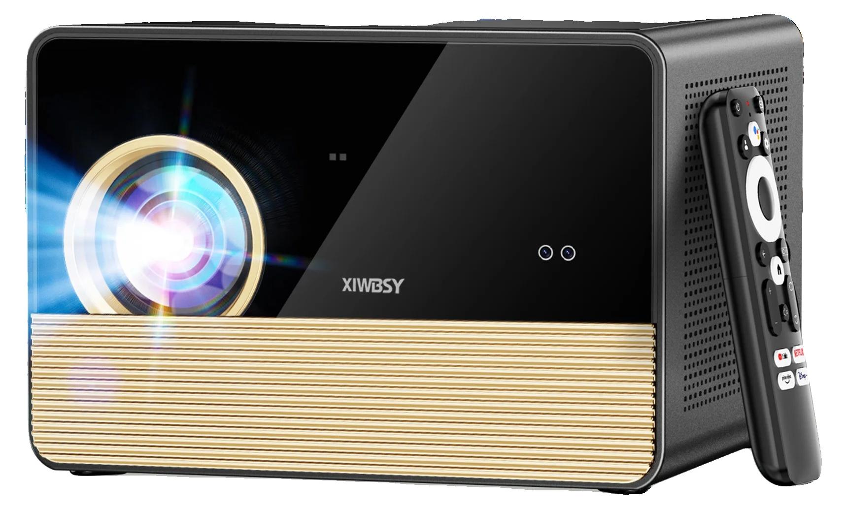 Projektor, 3500 ANSI Lumen, Android 11.0, X06 mit TV Stick, EU-Stecker