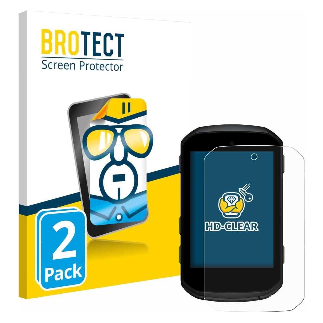 Brotect Schutzfolie für Garmin Edge 550 Displayschutz Displayschutzfolie Folie Klar Transparent (1860498)