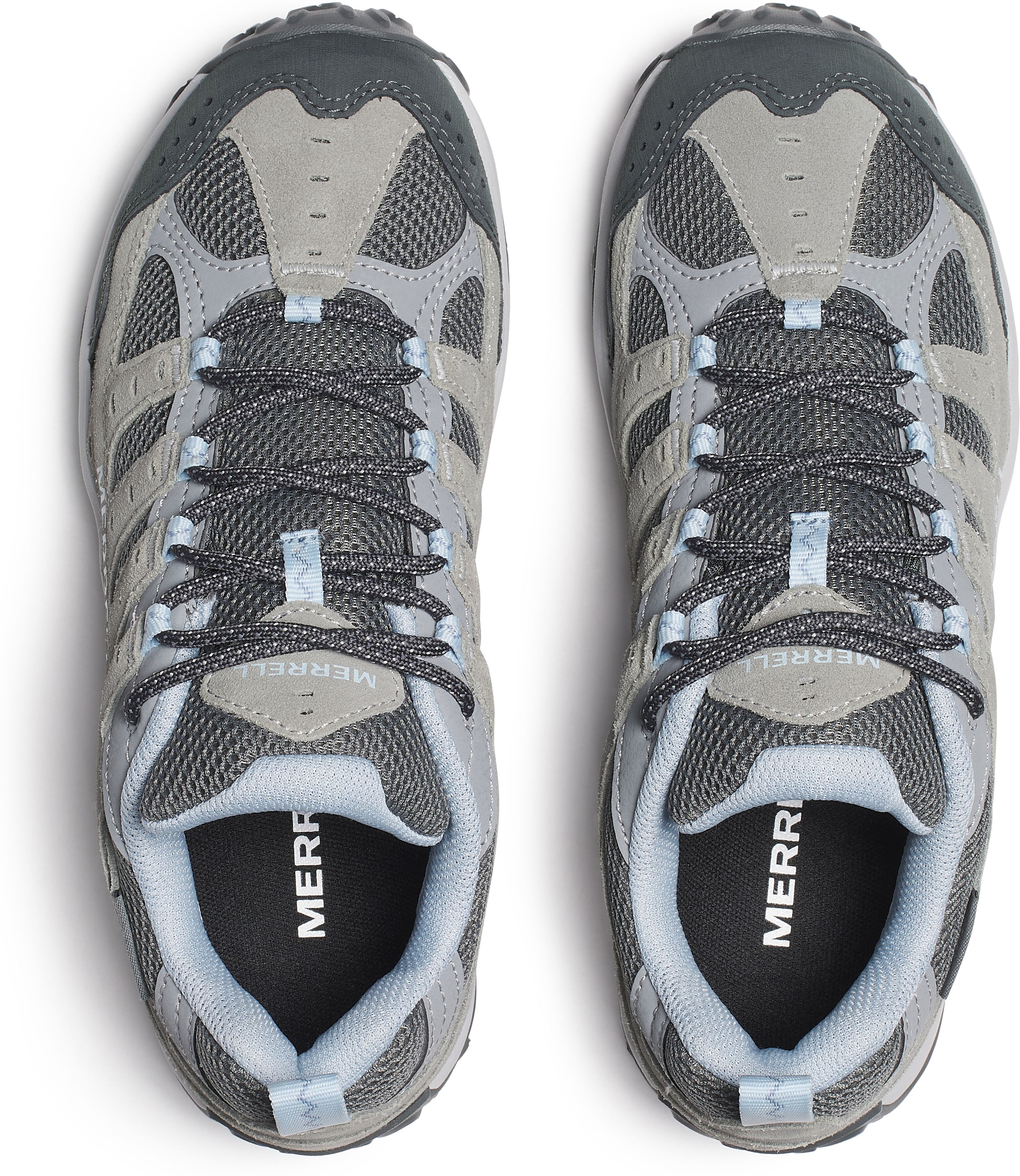 Wanderschuh MERRELL "ACCENTOR 4 WP", Damen, Gr. 41, grau (cement), Leder, Schuhe Wanderschuh cement 41