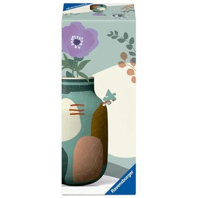 3D Puzzle Vase Organic Sage