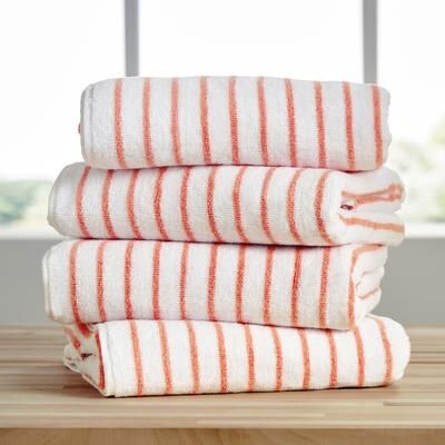 Becky Cameron 100% Cotton Ultra Soft Plush Cabana Towels