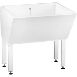 KWC Aquarotter Waschbottich, SIRIUS, MIRANIT, 720x750x650 mm, 4-kant Unterbau, 2000103287 2000103287
