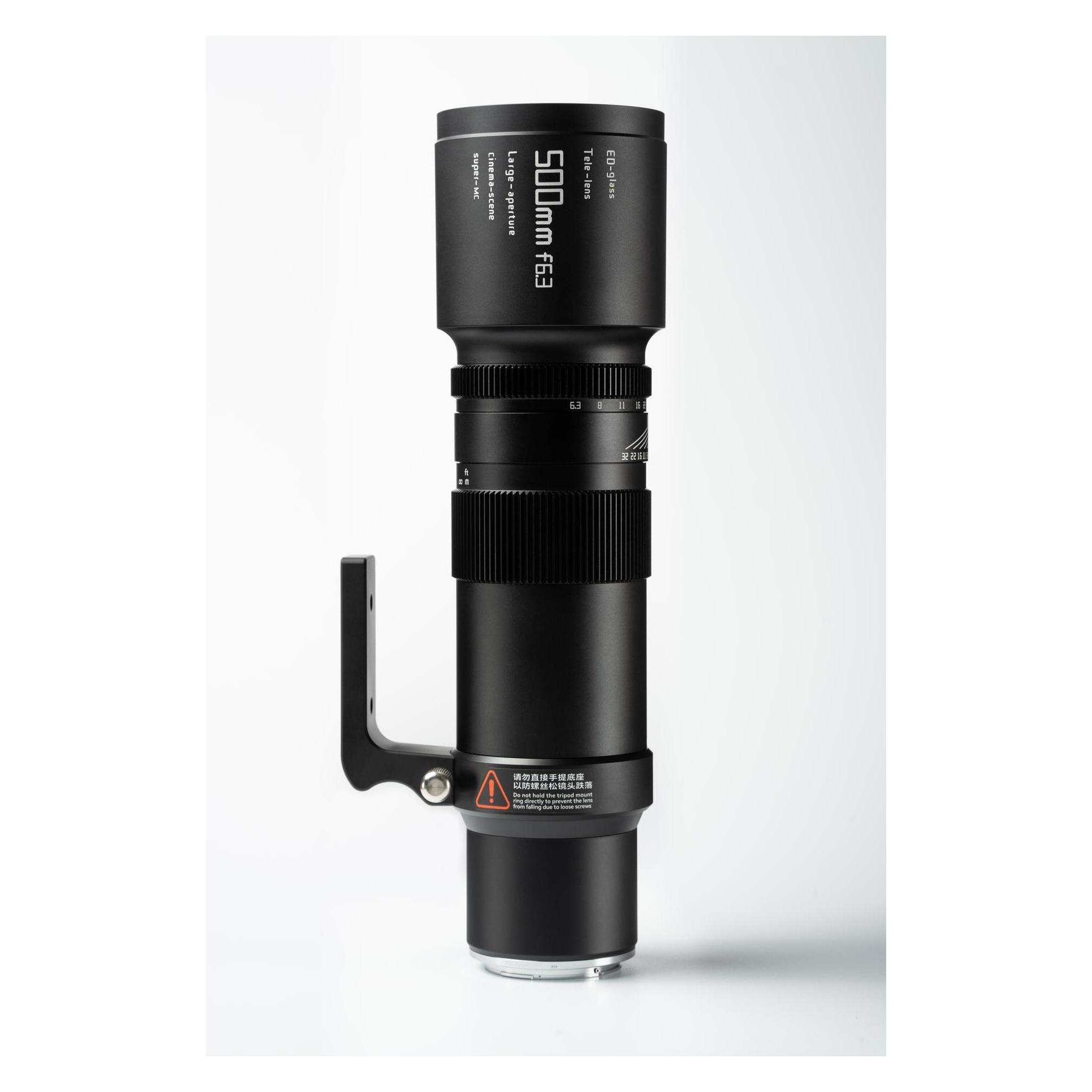 TTArtisan 500mm f/6,3 ED Tele für Sony E (Sony E, Vollformat) (F50063-B-E)