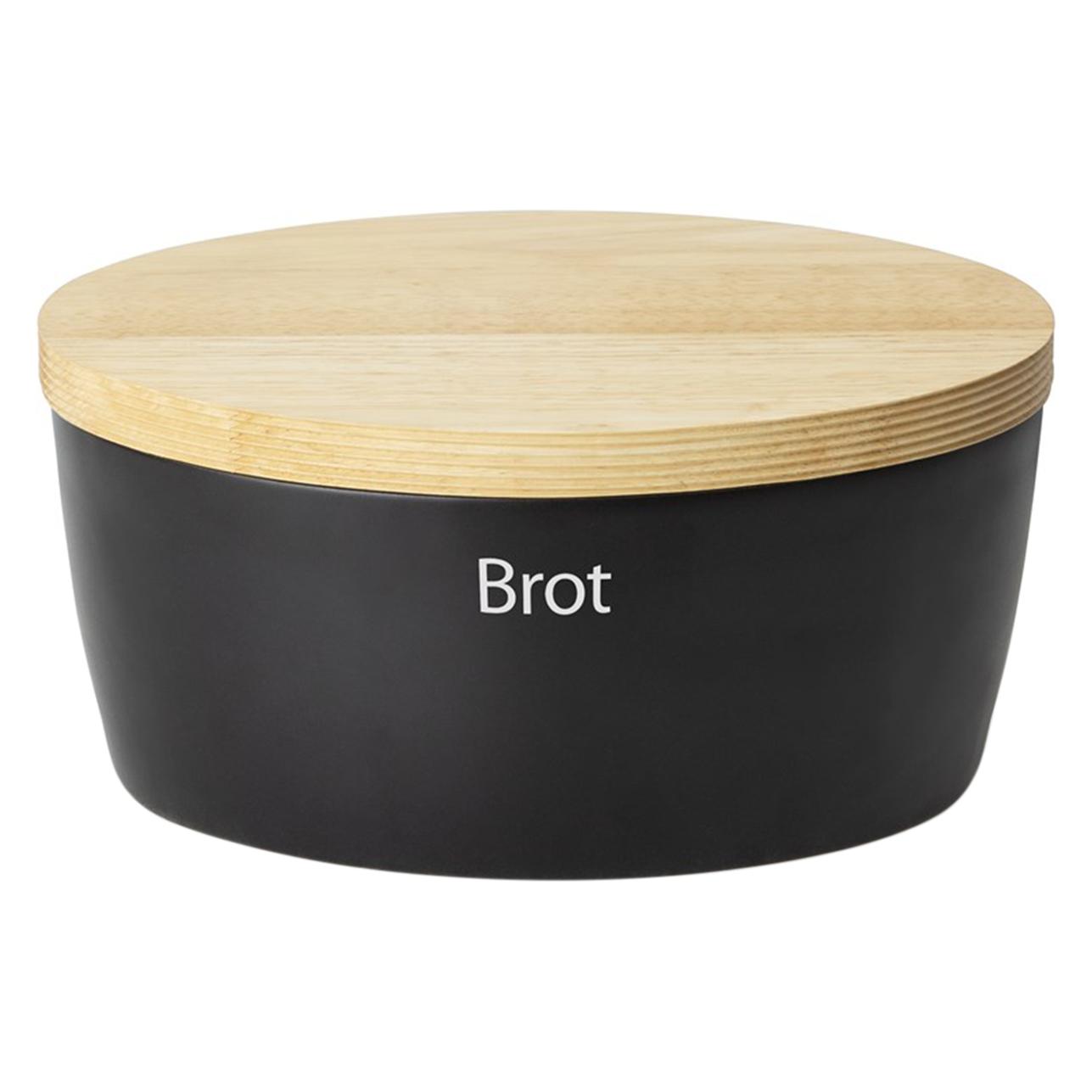 Continenta Keramik Brottopf oval, schwarz, 27x20xH13,5cm (03731000)