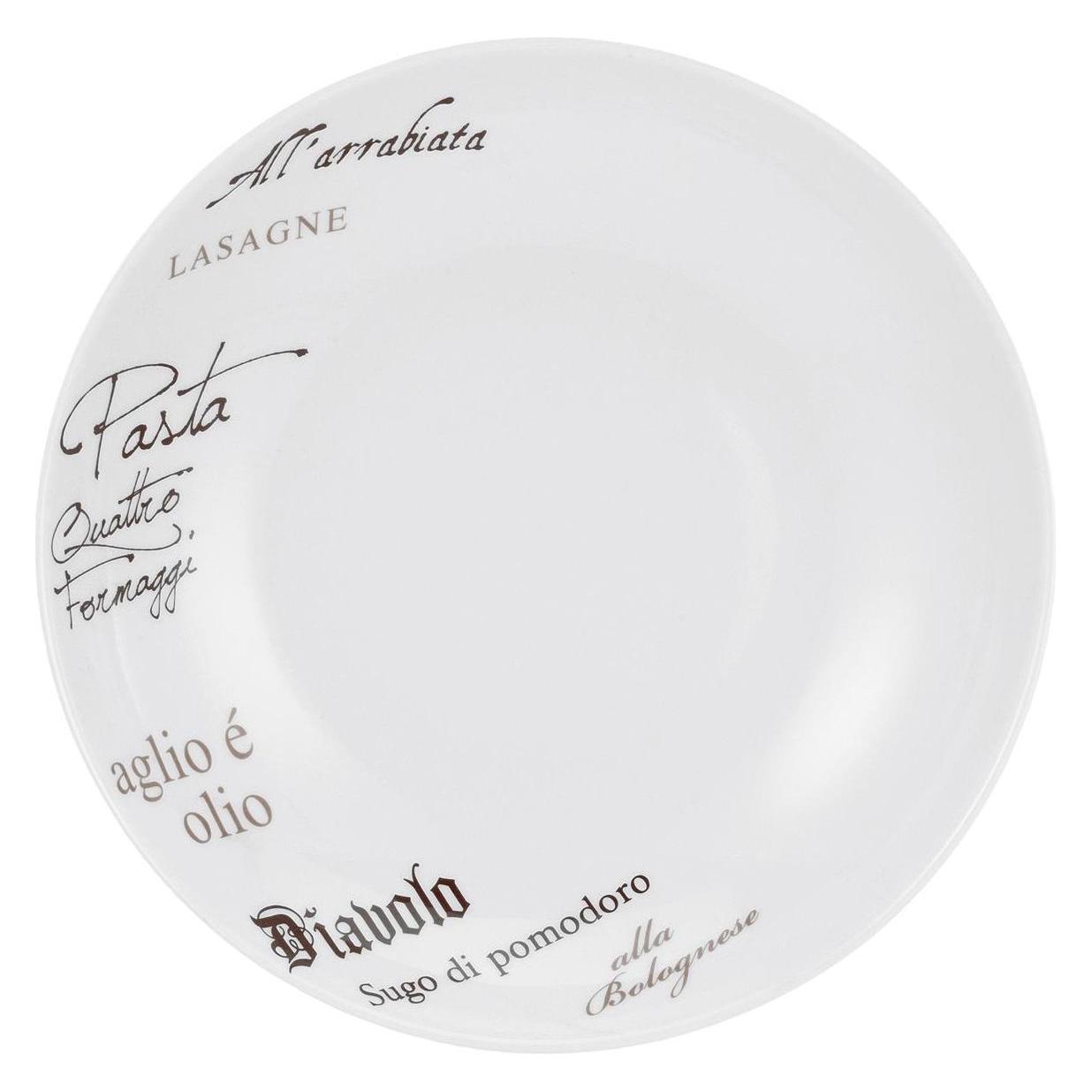 CreaTable Pastateller Gustoso 26cm (6x, 26 cm) (CREATABLE) Mindestbestellmenge: 6 Stück