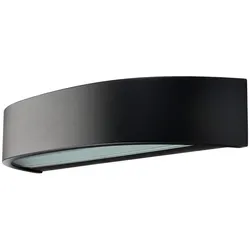 SG LEUCHTEN LED-Deckenanbauleuchte 7W schwarz CURVE 611396 2700K 530lm