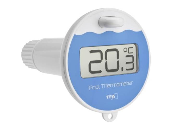 TFA Dostmann Émetteur pour piscine avec écran\, 30.3238.06\, pour Marbella 30.3066.01 et station météo wifi TFA 35.8001 35.8002 App 35.8000\, écran inclus