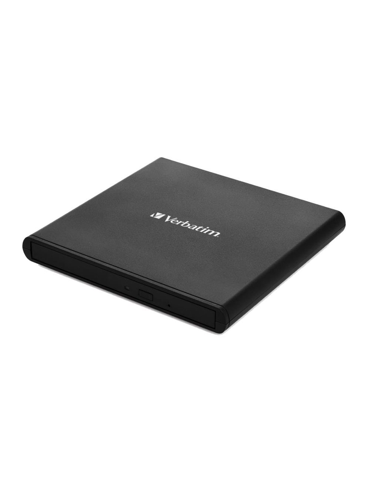 Verbatim Slimline CD/DVD Writer - USB 2.0 - Black - DVD-RW (Brenner) - USB 2.0 - Schwarz