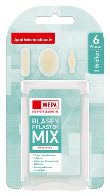 WEPA Apothekenbedarf GmbH & Co KG WEPA Blasenpflaster Mix 3 Größen 6 St 16233930