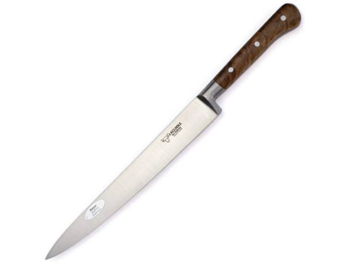 Laguiole en Aubrac Filetiermesser Küchenmesser - Klinge 20 cm - Griff Walnussholz - Geschmiedete Qualität