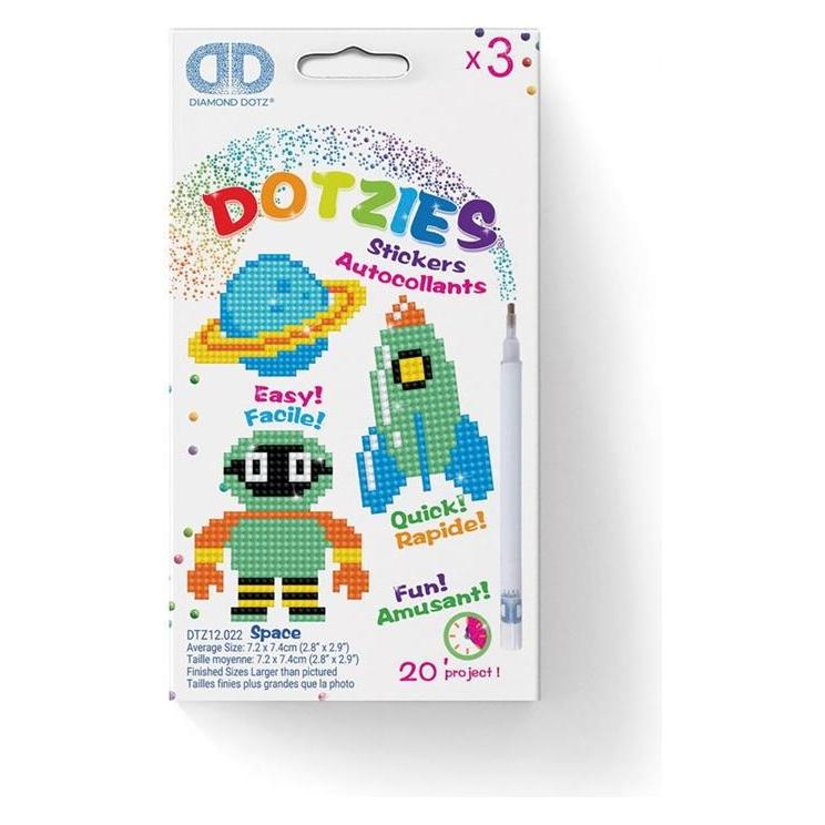 Diamond Dotz Diamond Painting Sticker Weltraum (DTZ12.022)