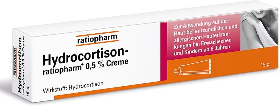 Hydrocortison-ratiopharm Hydrocortison ratiopharm 0,5%, Creme
