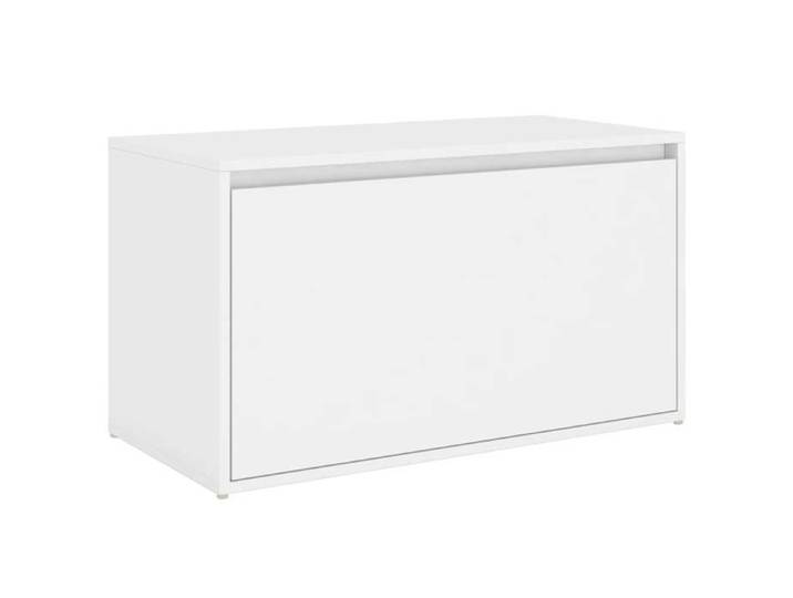 Banc d'entrée - UU - 80x40x45 cm - Blanc - Bois d'ingénierie LL099367