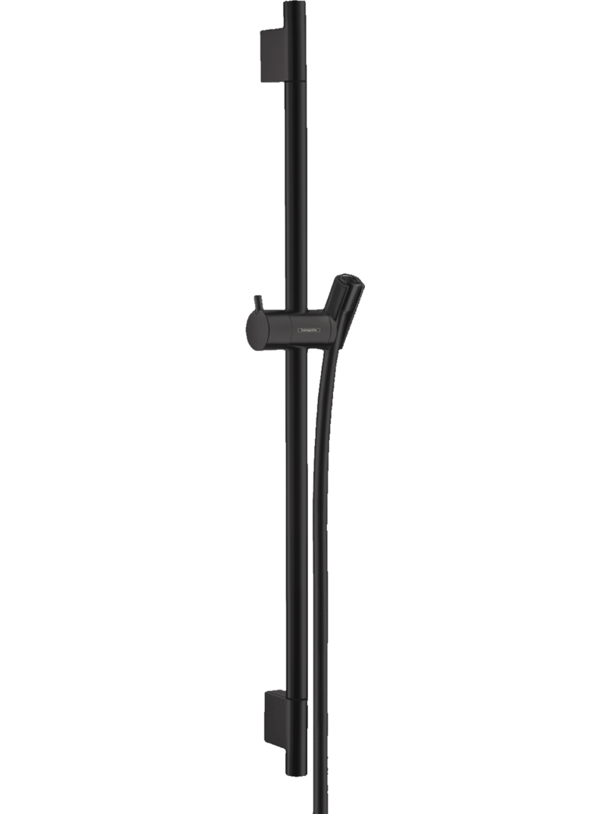 Hansgrohe unica shower bar s puro 65 cm with shower hose mat
