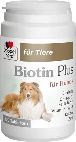 Doppelherz für Tiere Biotin Plus Tabletten f.Hunde 120 St