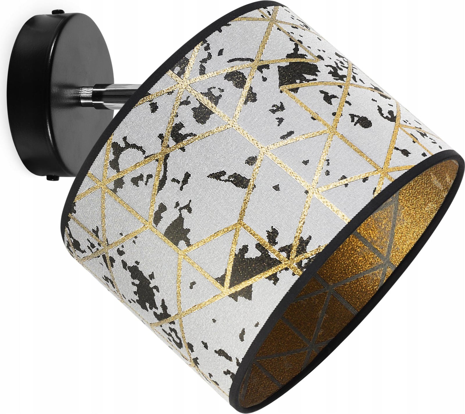 LightHome Hanglamp en Wandlamp met Gouden Motief
