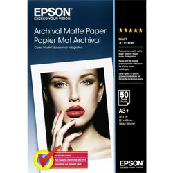 Epson Archival - Matt - Super A3/B (330 x 483 mm) - 192 g/m2 - 50 Blatt Papier -...