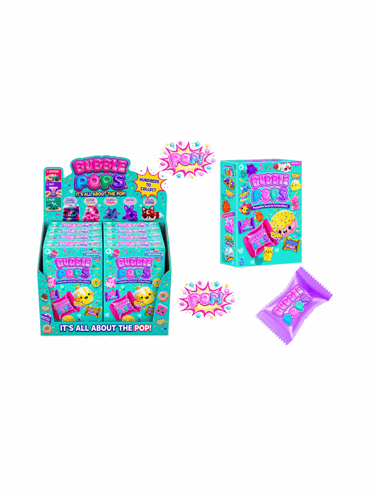 Trend Toys Bubble Pops 6pack - 1 pcs