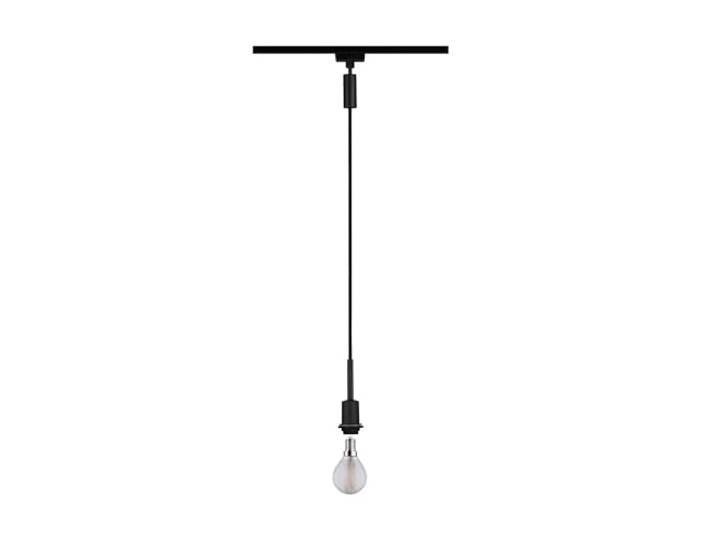 Paulmann 96912 URail Suspension DecoSystems Basic E14 max. 20 W dimmables 230 V noir mat système de rail - libre choix de l'ampoule