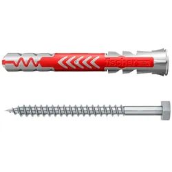 Fischer Universaldübel DuoPower 10x80 S mit Schraube - 538257