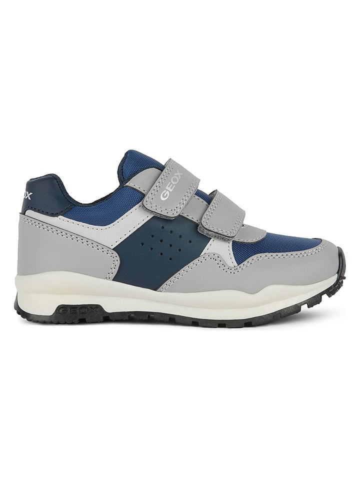 Geox Sneakers "Pavel" in Grau/ Blau - 39