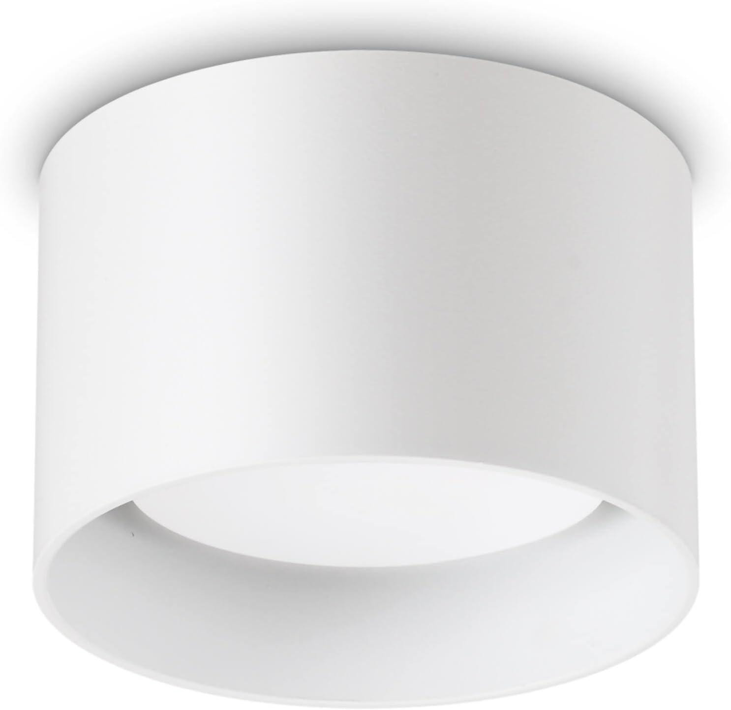 Ideal Lux Spike PL1 Ronde Downlight - Wit - Aluminium