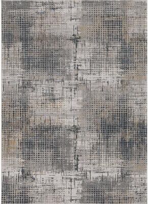 The Gray Barn Spade Industrial Honeycomb Area Rug