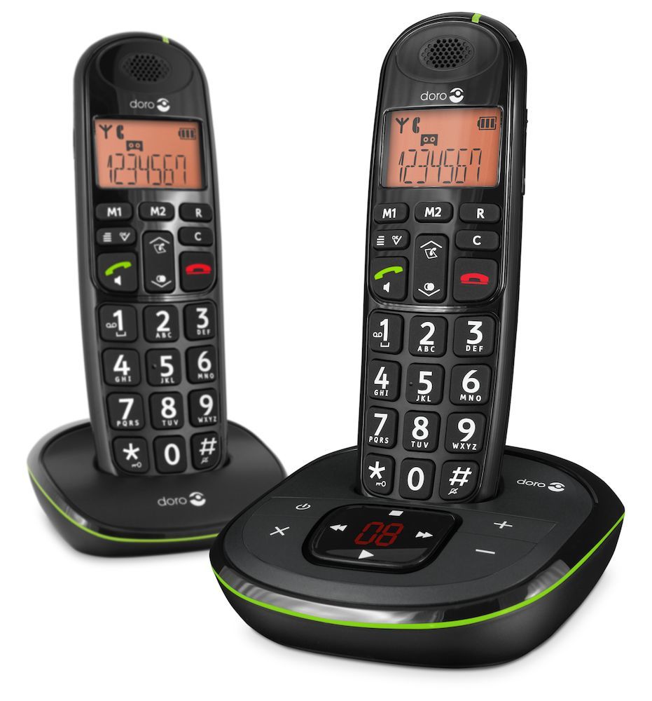 Doro PhoneEasy 105wr Duo (Schwarz) 7322460056902
