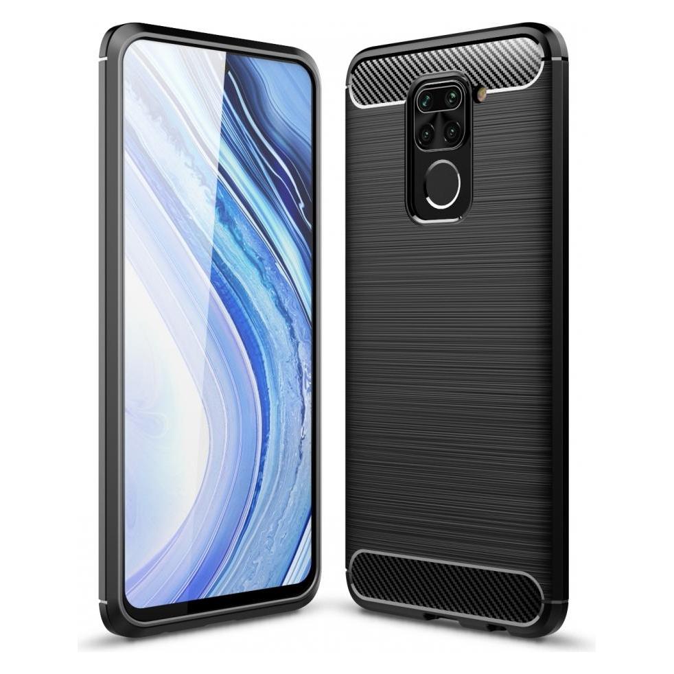 Screenguard Xiaomi Redmi Note 9 Hülle Carbon Brushed Soft TPU (Xiaomi Redmi Note 9) (00026548)