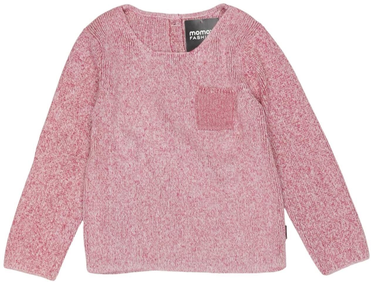 Burberry Mädchen Pullover, Pink, Gr. EU 98, Leinen / Baumwolle - Second Hand