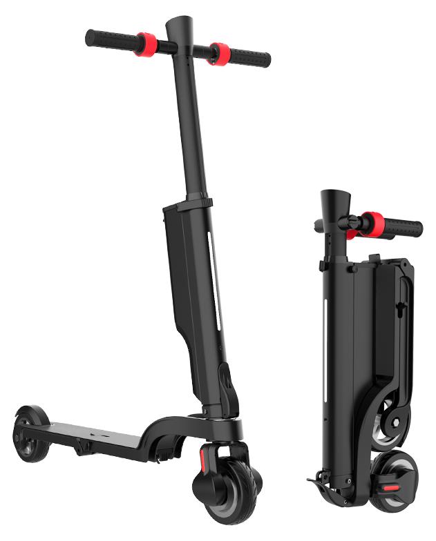 ZELURXX X6 Elektroroller klappbar 10kg 25km/h 15-20km Reichweite 5.5 Zoll Reifen LED-Display, Ohne Tasche