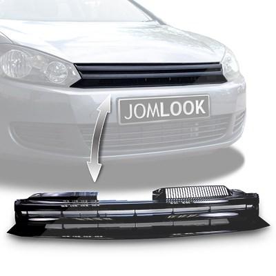 Jom Kühlergrill für VW Golf 6 schwarz ohne Emblem [Hersteller-Nr. 1L0853653JOE] für VW