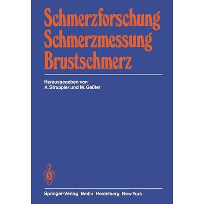 Schmerzforschung Schmerzmessung Brustschmerz, Taschenbuch von , Springer Berlin, 978-3-540-10721-7