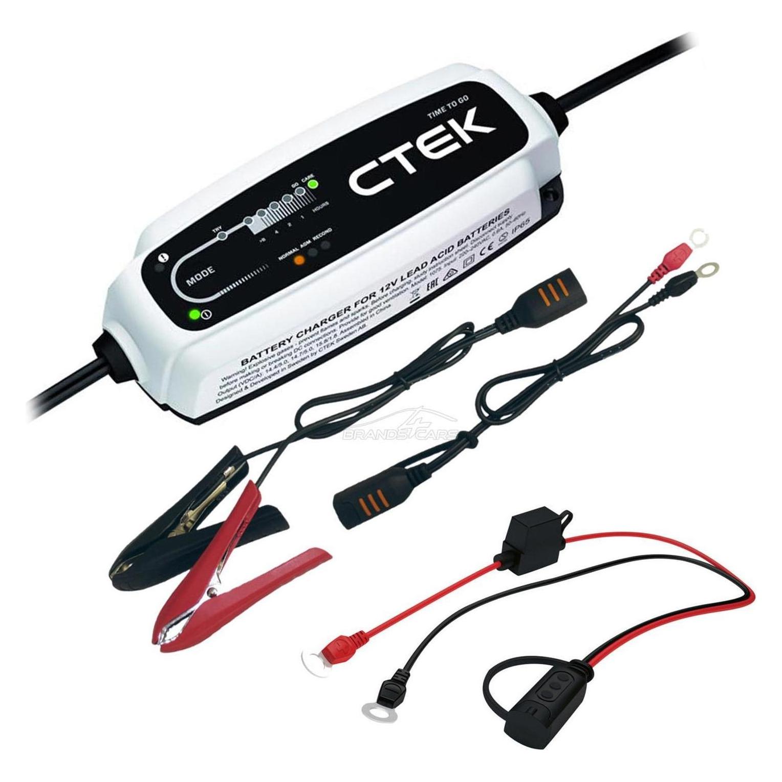 Ctek CT5 Time To Go (5 A, 12V) (CT5 TIME TO GO)