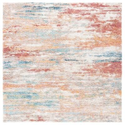 SAFAVIEH Calista Shag Bakhyt Abstract 1-inch Thick Rug