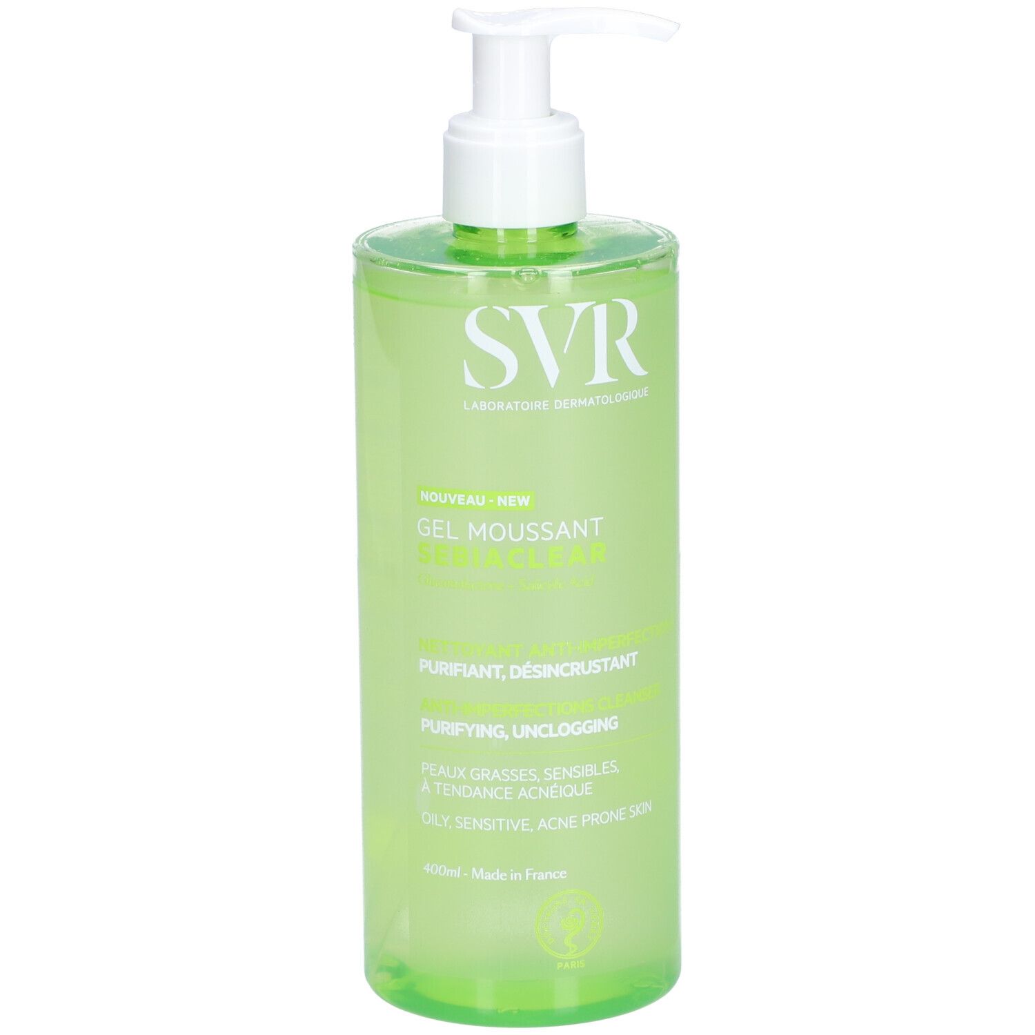 SVR Sebiaclear Schuimende Gel 400 ml