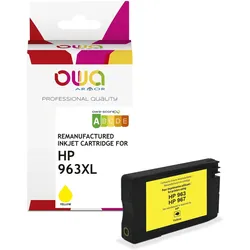 Armor OWA, Druckerpatrone, OWA ARMOR ink pro HP 3JA29AE,(963XL),žlutá/yellow (Y)