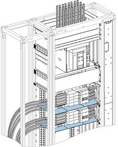 Schneider Electric 87401 PrismaSeT-P-OKKEN, Schottung, Form3, horizontal,für DECO und DEBRO Funktionseinheiten