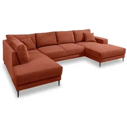 filippo Wohnlandschaft Ortello Cord Rost