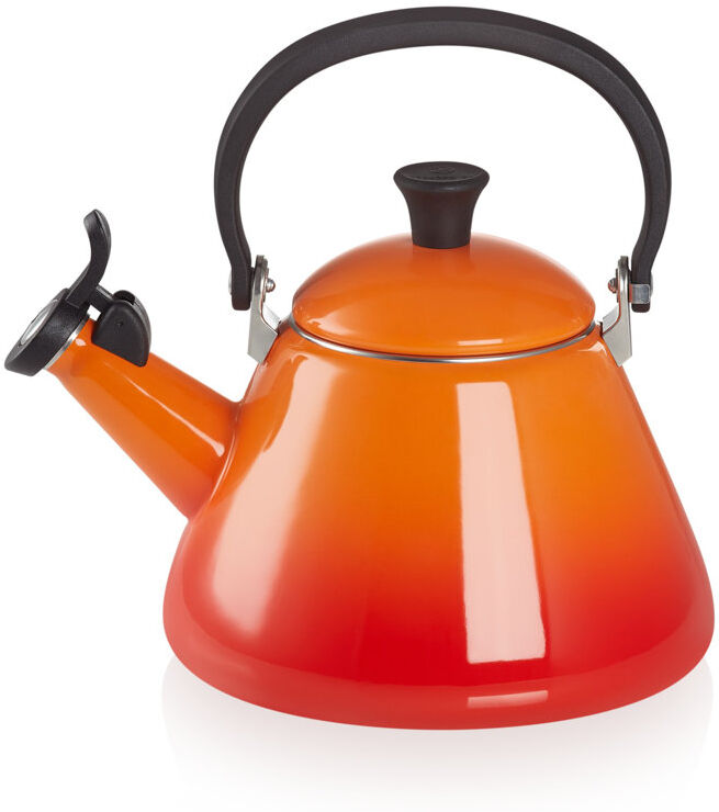 Le Creuset Kone Kettle with Fixed Whistle 1.6L Volcanic 1.6L