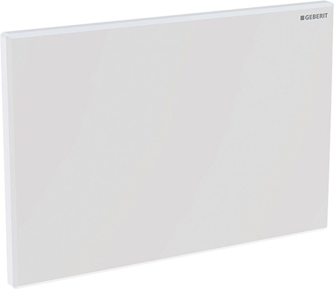 Geberit PLACCA WC CIECA 115.768.11.1 BIANCA PER CASSETTE INCASSO SIGMA 8