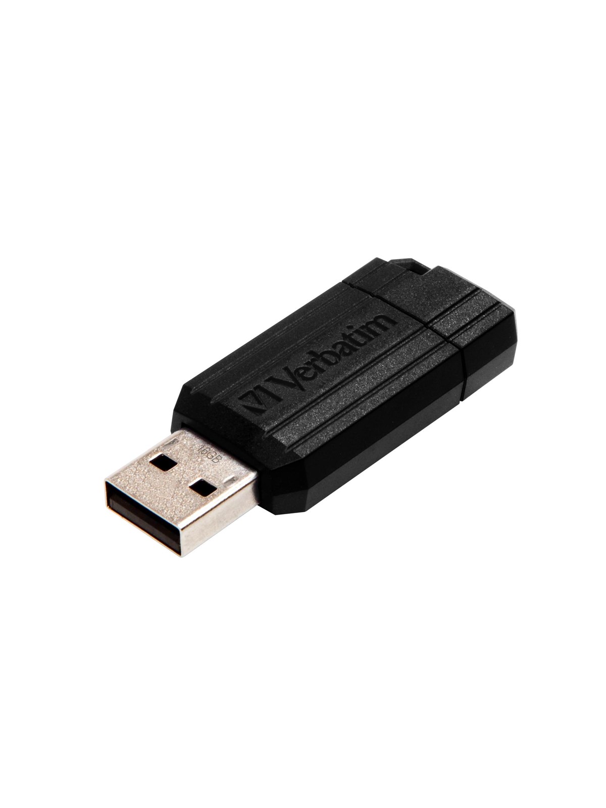 Verbatim PinStripe - Schwarz - 16GB - USB-Stick