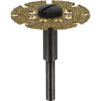 Trenn- und Formscheibe Ø 25,4 mm (542), Trennscheibe 1 Stück, Schaft Ø 3,2mm