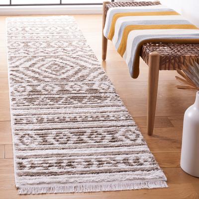 SAFAVIEH Augustine Chara Rustic Moroccan Fringe Rug