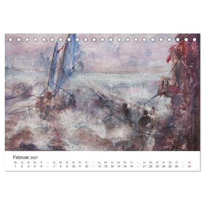 Die Atmosphäre des Impressionismus (Tischkalender 2027 DIN A5 quer), CALVENDO Monatskalender